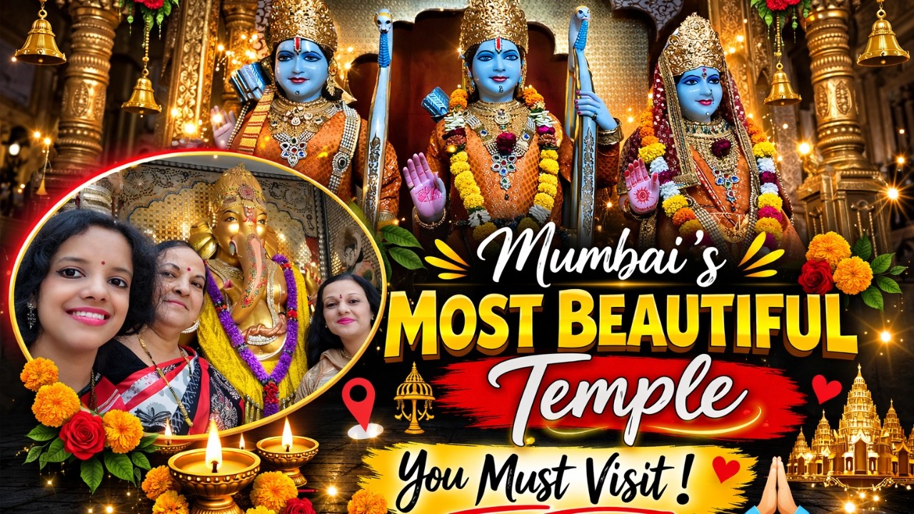 Inside Mumbai’s Most Beautiful Temple | Hidden Gem in Vile Parle West