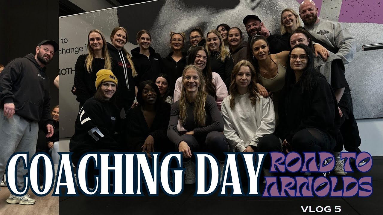 Road to Arnolds VLOG 4 - Coaching, Posing & was ist das härteste an der Prep?
