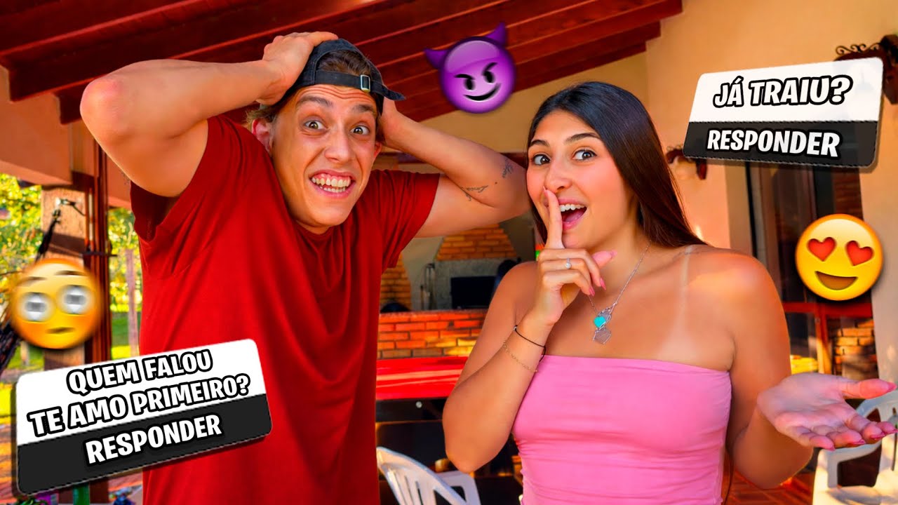 🚨Perguntas POLÊMICAS🚨Com Minha NAMORADA!!!