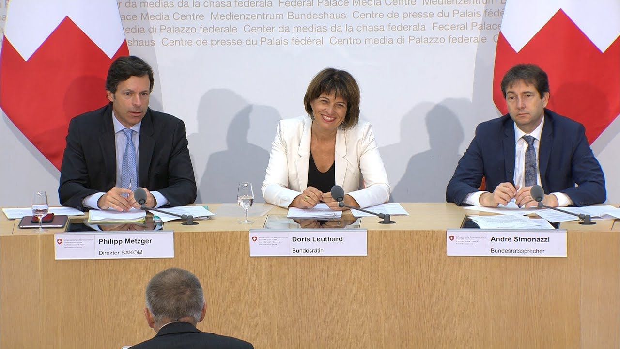 Kurzfassung der MK vom 21.6.18 - BR Leuthard zum Gesetz über elektronische Medien
