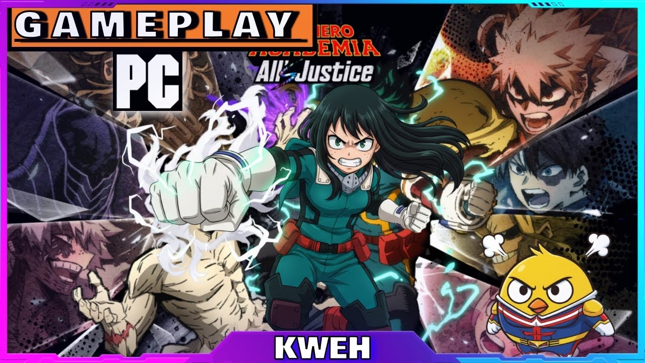 My Hero Academia: All's Justice | GAMEPLAY | PC/STEAM | JUSTICE