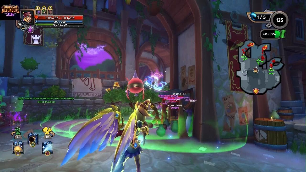 Dungeon Defenders II Prime 3 Power Surge Chaos 8 Solo