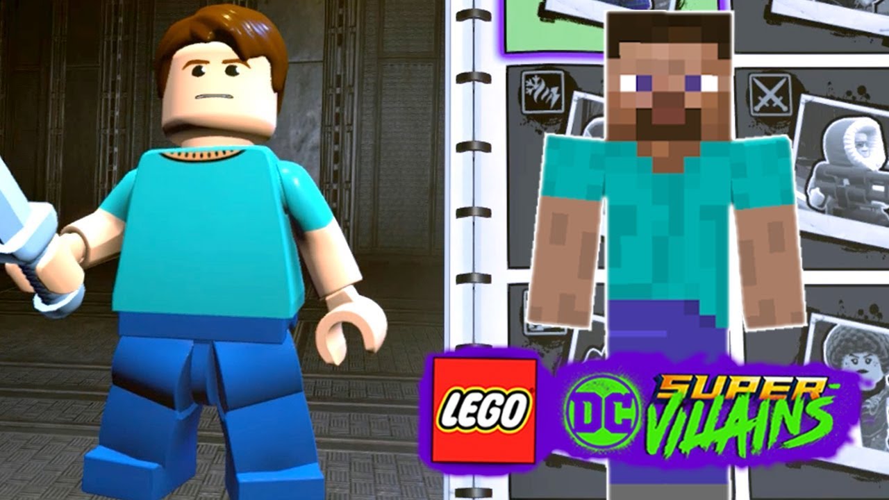 LEGO DC Super villains #162 CRIEI O STEVE DE MINECRAFT NO CRIADOR DE PERSONAGENS Dublado Português