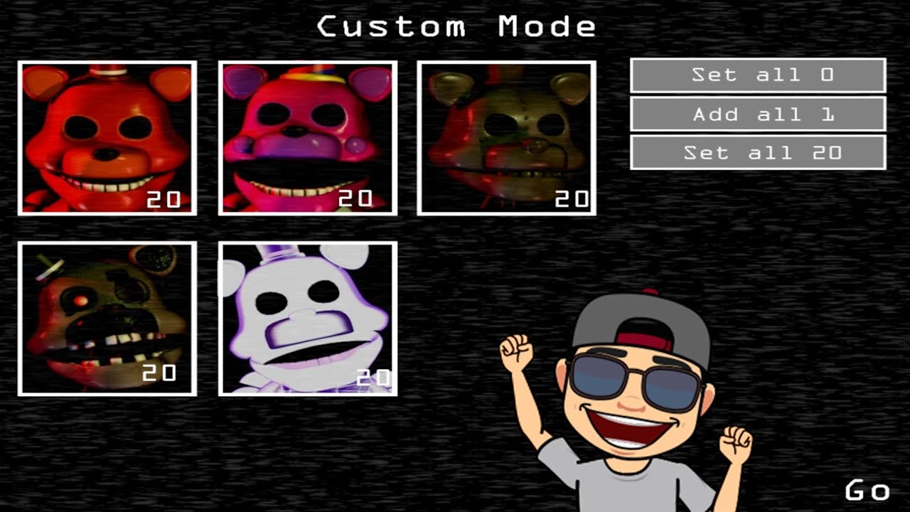 5/20 MAX MODE! | WATCHFUL BEAR | MODO MÁXIMO 5/20 | FNAF FAN GAME 2020 |