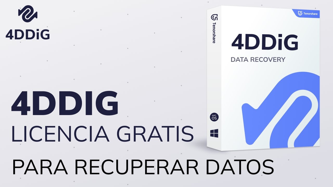 【OFICIAL】&iquest;Tenorshare 4DDiG Licencia Gratis para Recuperar Datos Perdidos? [100% Inseguro]