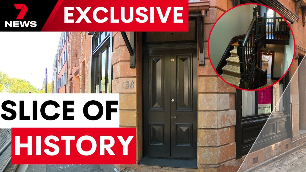 Centuries-old homes in The Rocks hit Sydney’s real estate market | 7NEWS