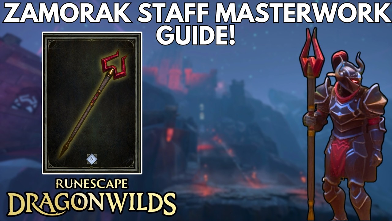 Руководство по улучшению посоха Заморака в RuneScape Dragon Wilds! | Задание 