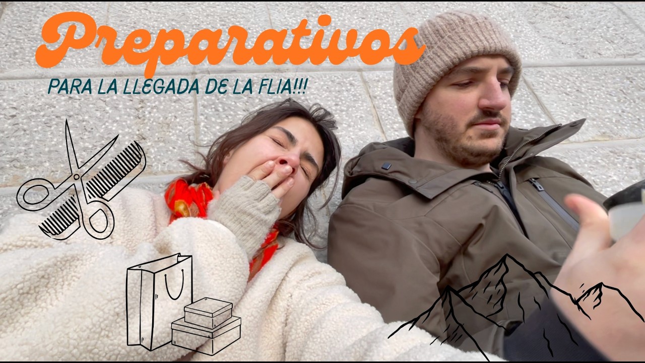 Preparativos para la llegada de la flia!!! (parte 1: corte de pelo, unboxing y montaña)