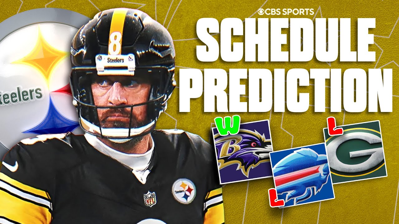 Pittsburgh Steelers 2025 Schedule Prediction | Will Aaron Rodgers lead the Steelers to the playoffs?