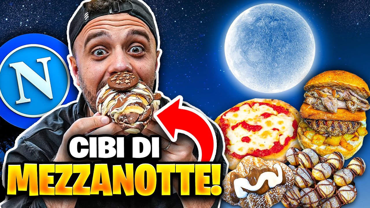 🥐 🍕 COSA SI MANGIA A NAPOLI DOPO LA MEZZANOTTE!!!