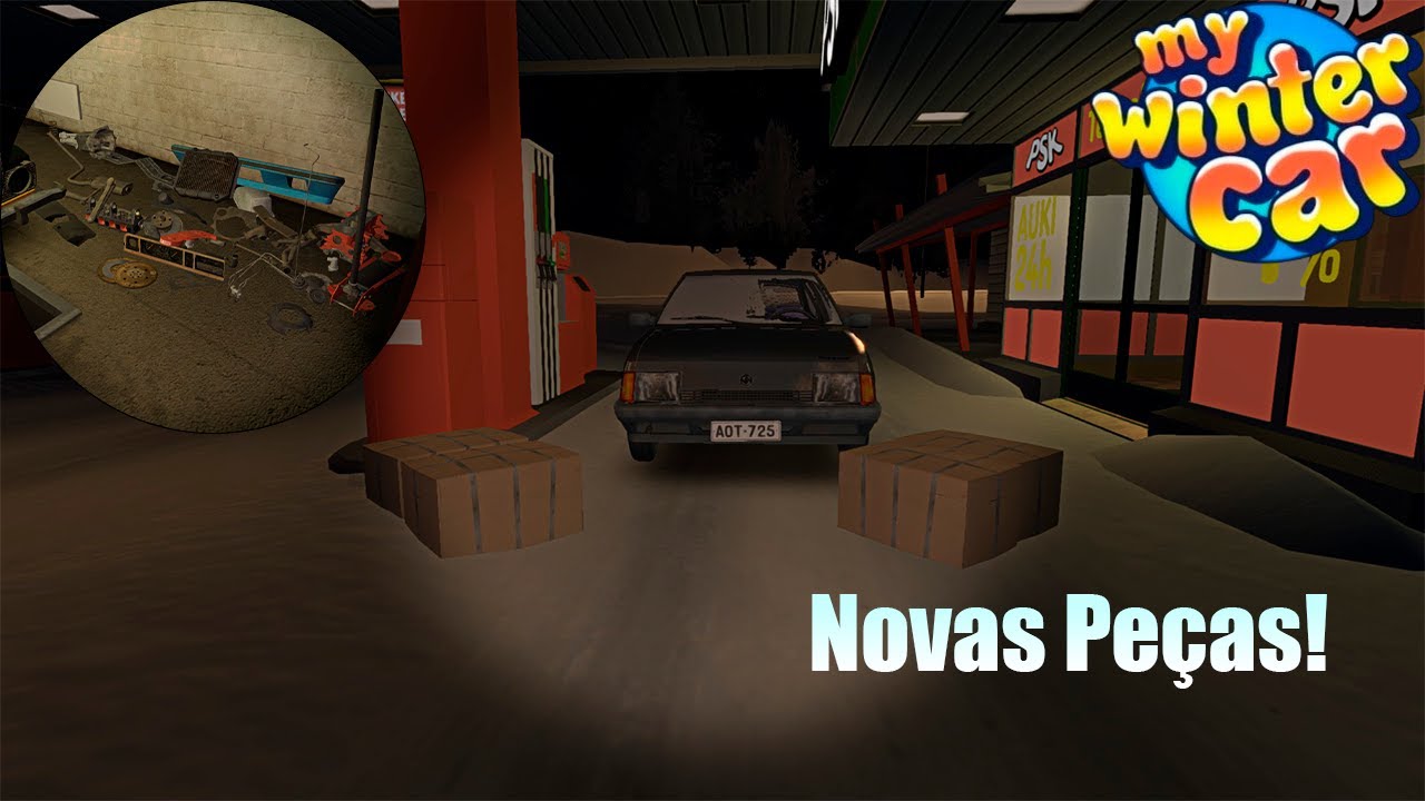 My Winter Car #12 – Chegaram peças novas pro Rivett!