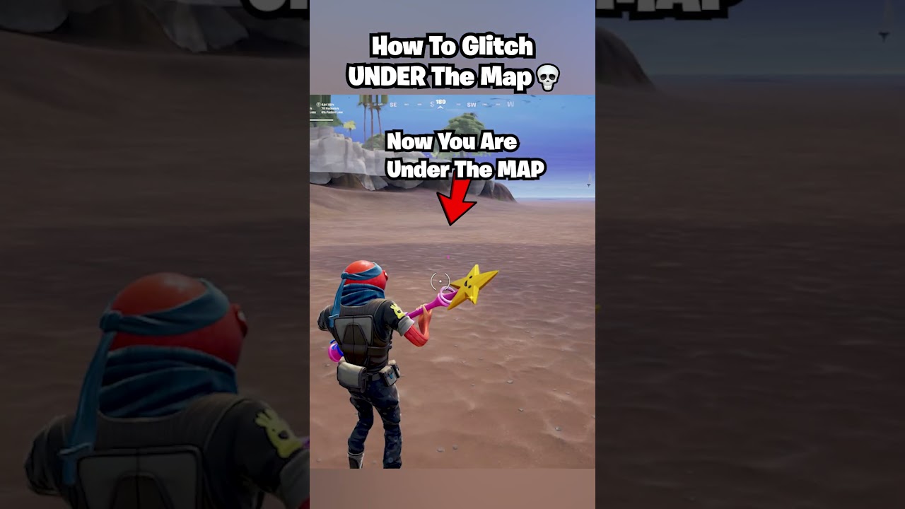 GLITCH UNDER MAP 😱🤫 #fortnite #gaming #fortniteclips