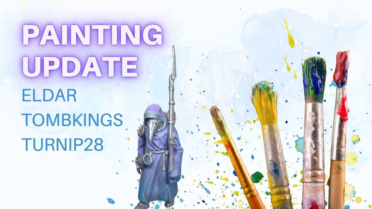 Painting Table Update September #vlog #paintingminiatures #hobby