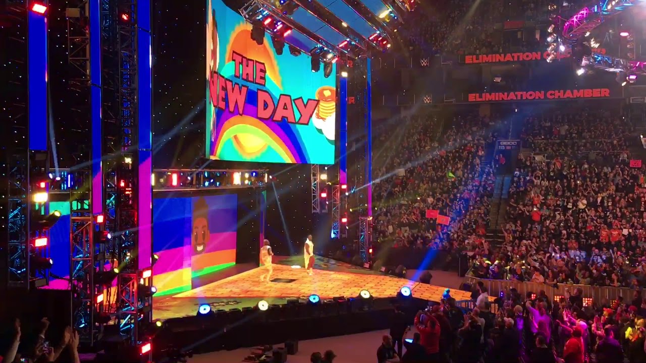 Elimination Chamber 2020 Entrances