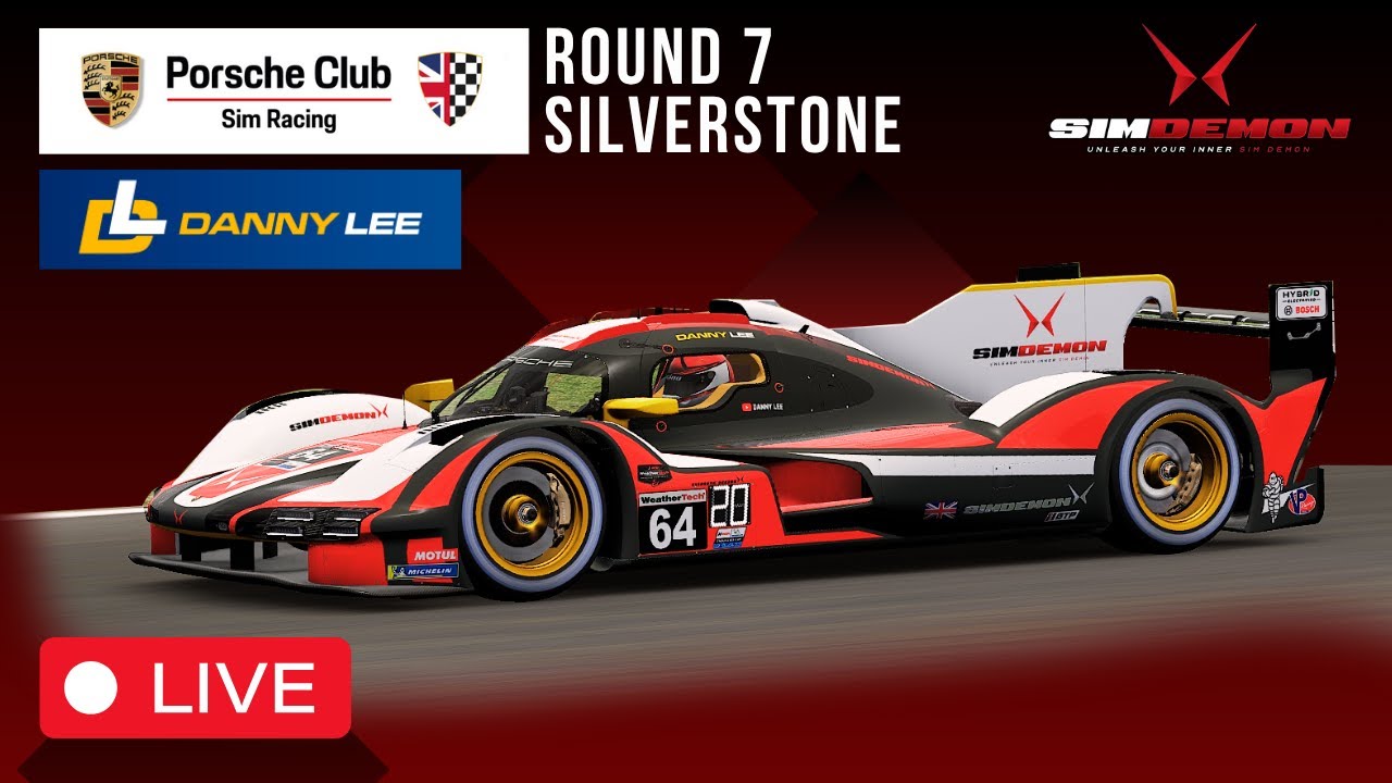 ONBOARD - Porsche Club GB Season 9 - Round 7 - Silverstone - Sponsored by Sim Demon