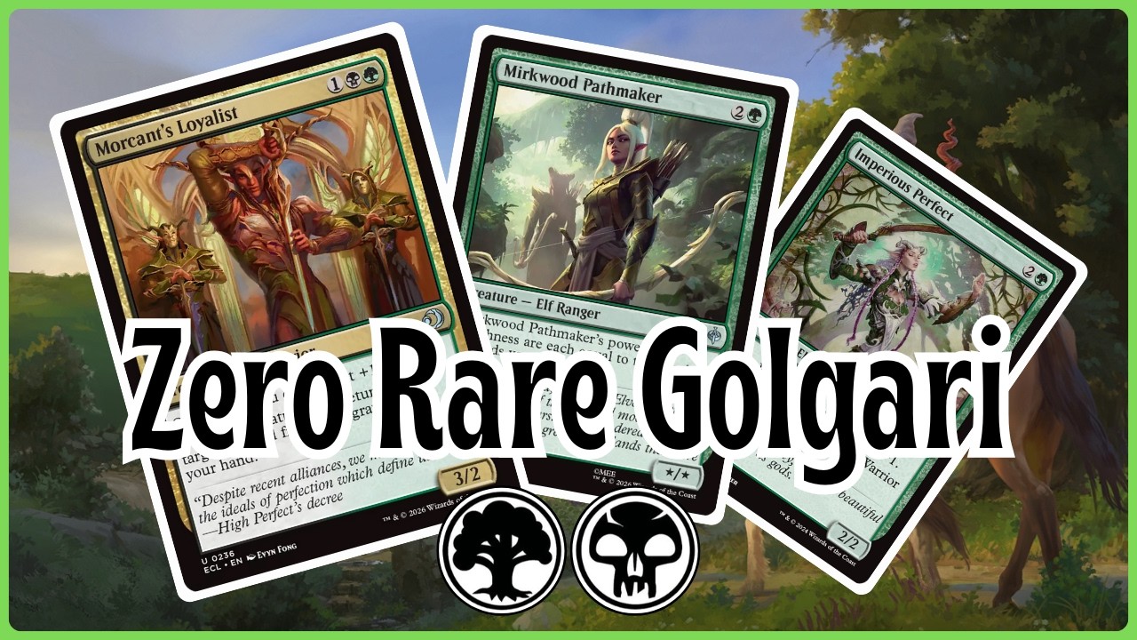 Zero Rare | Golgari Elves & Trample | Artisan Standard Budget Deck | MTG Arena