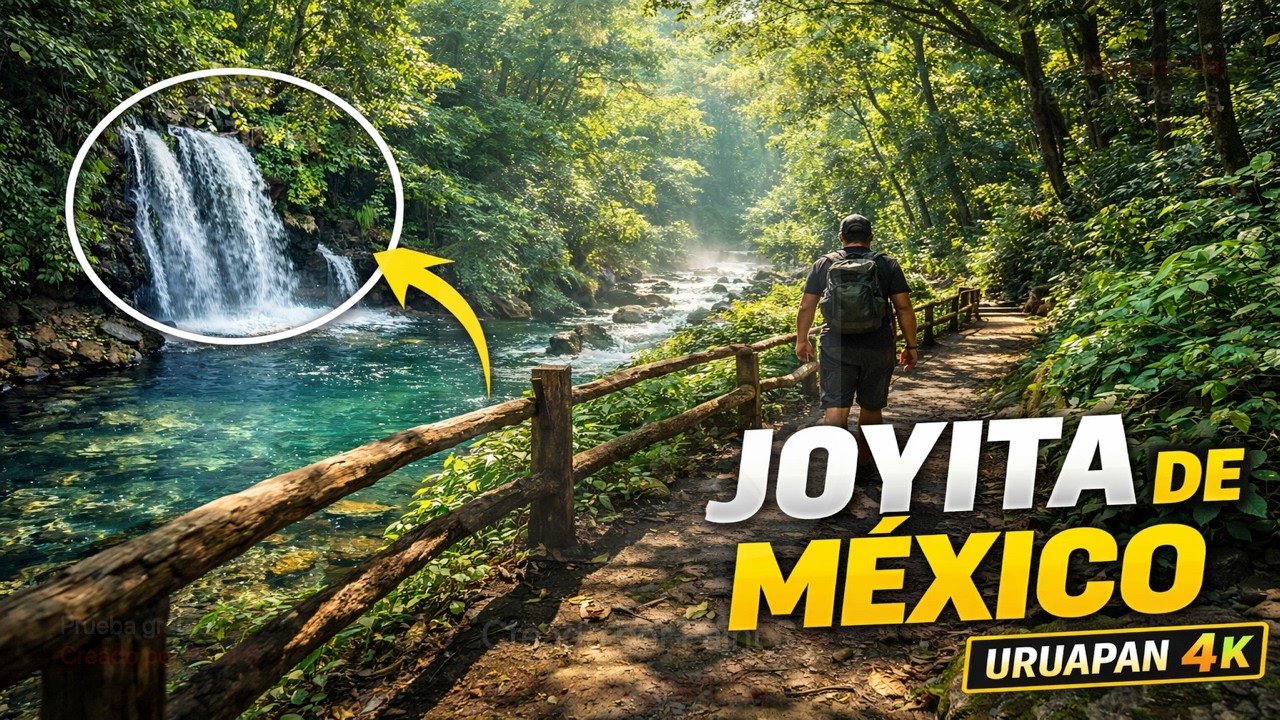 POV EL MEJOR PARQUE NATURAL DE MEXICO! PARTE 2 /POV WALKING Parque Nacional Uruapan 4K