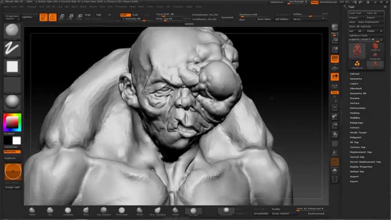 IVAN  part 3  Zbrush урок