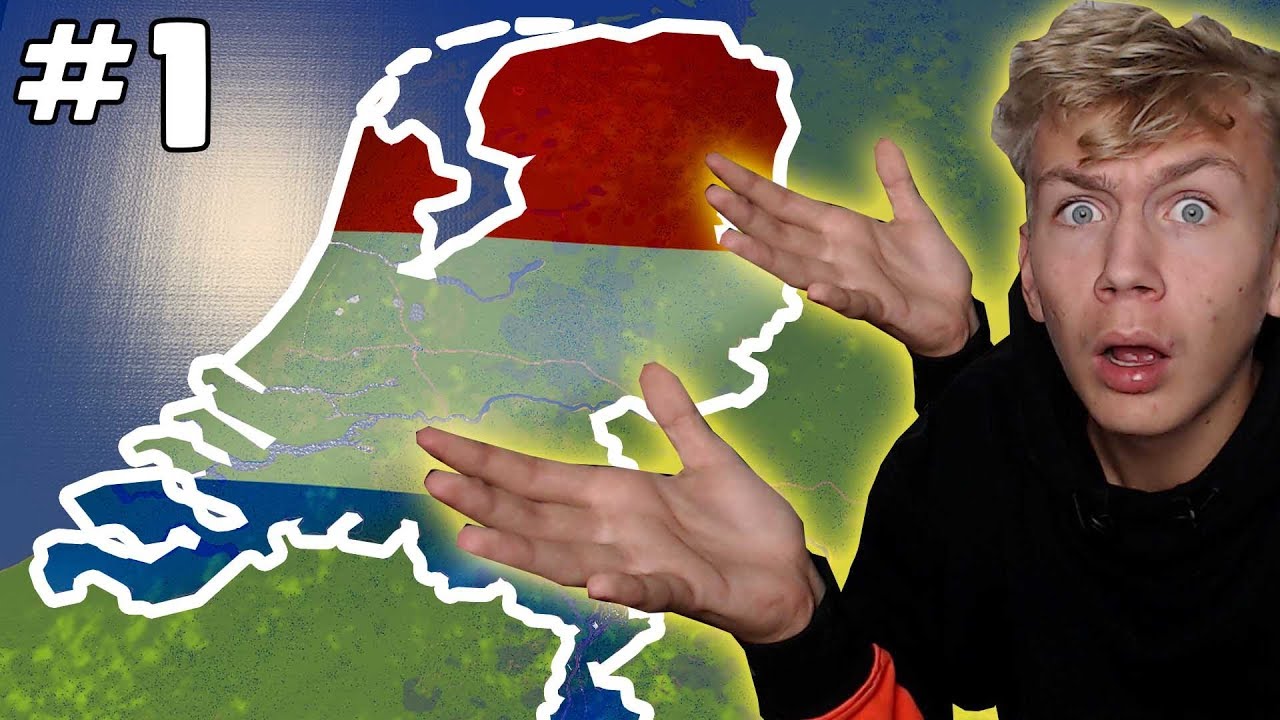 WE GAAN NEDERLAND NABOUWEN IN CITIES SKYLINES // #1