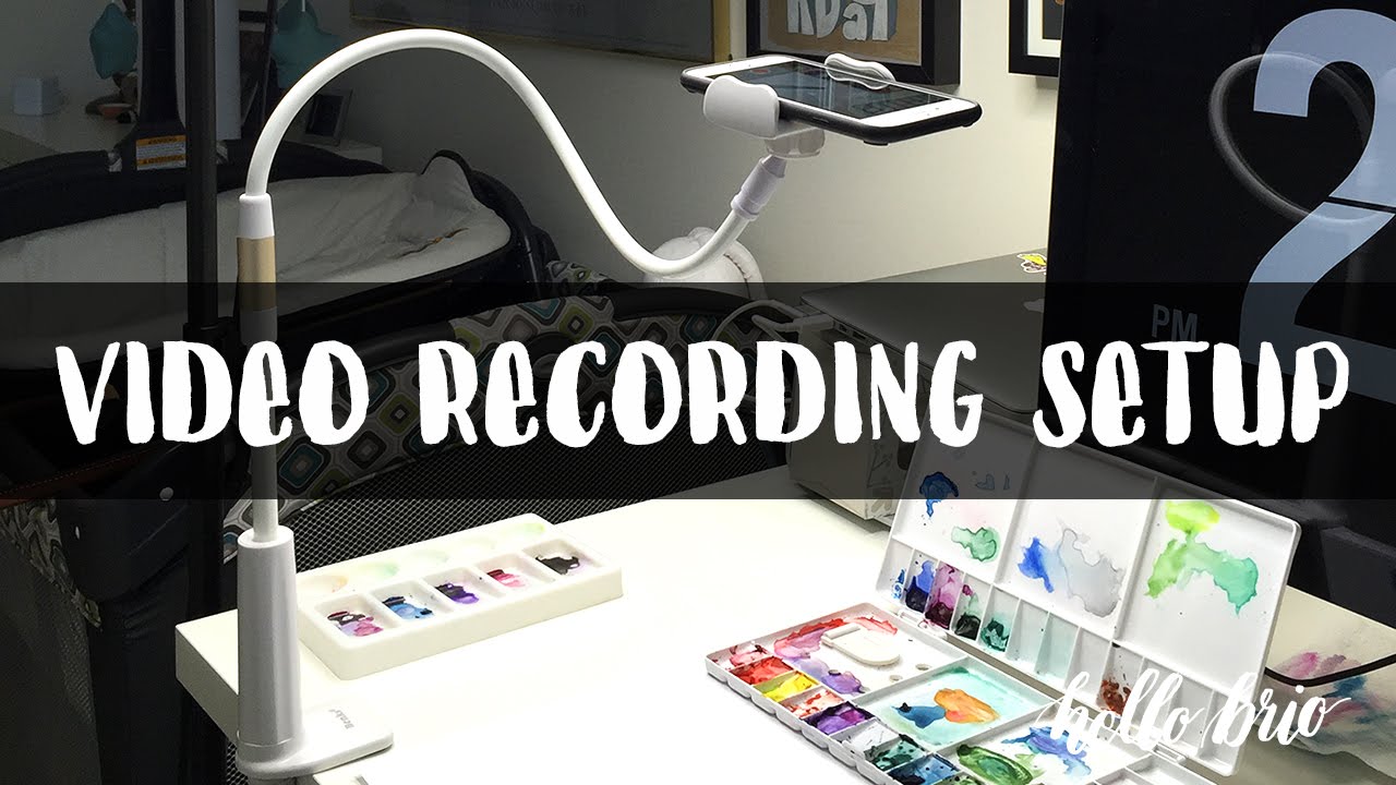 How I film art demo videos for Instagram + YouTube