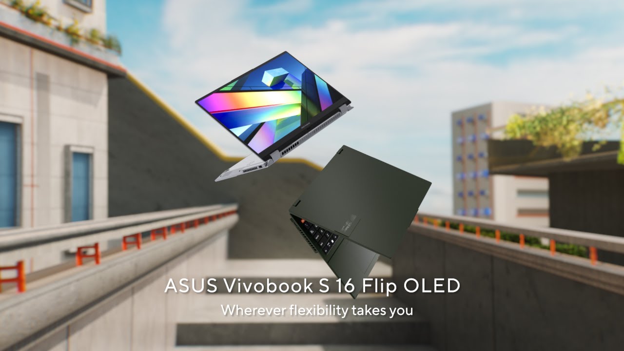 ASUS Vivobook S 16 Flip OLED (TN3604) #AMD | 2023
