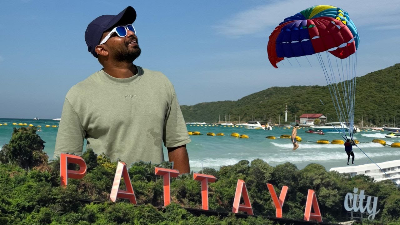 Pattaya මුහුදේ දාපු සෙල්ලම් || Coral Island ll Pattaya 🇹🇭