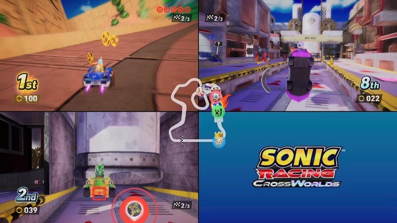 Sonic Racing: CrossWorlds Grand Prix Game Video 18.