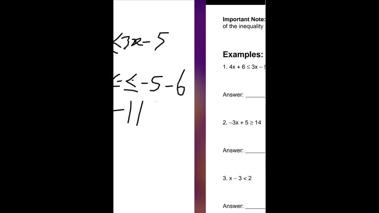 G12 mathematics linear equations 