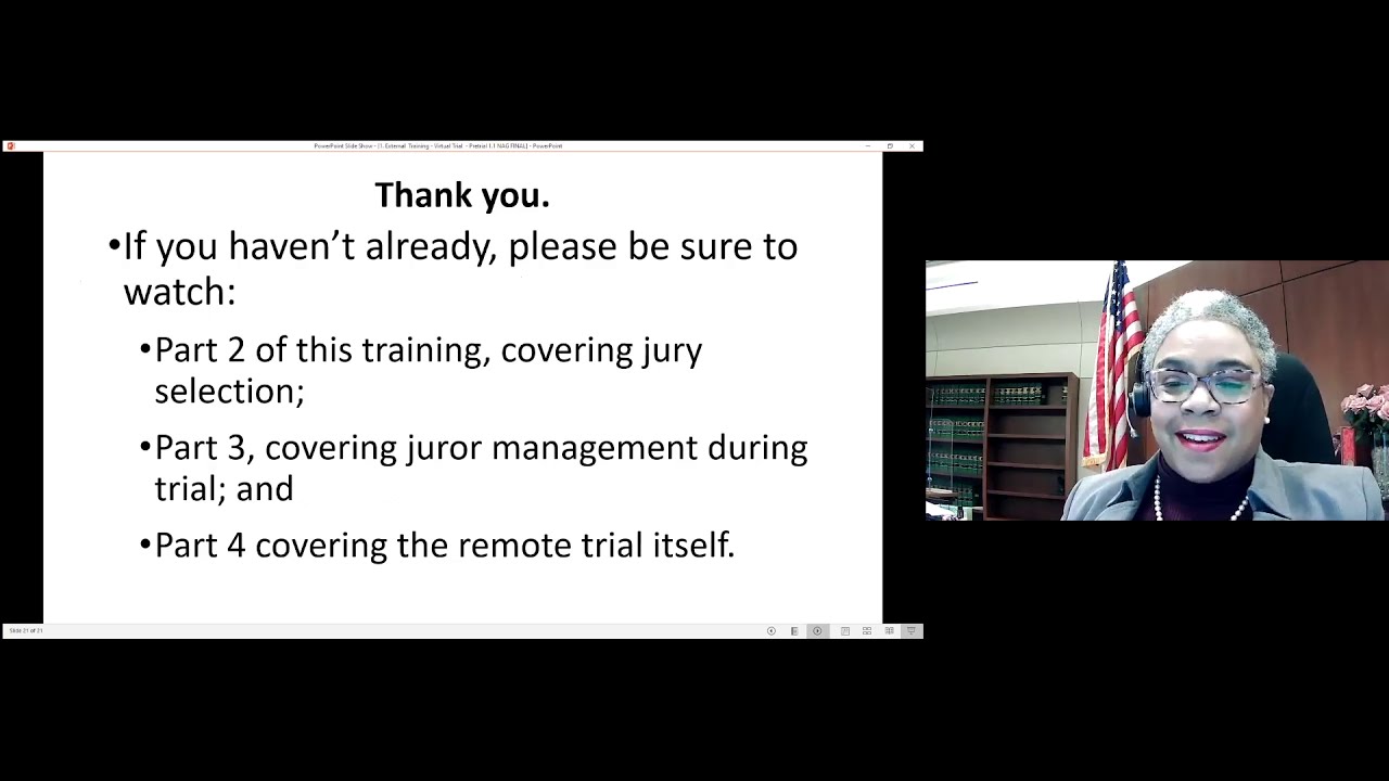 All Zoom Civil Jury Trials: From Pretrial to Verdict- Part 1 Pretrial