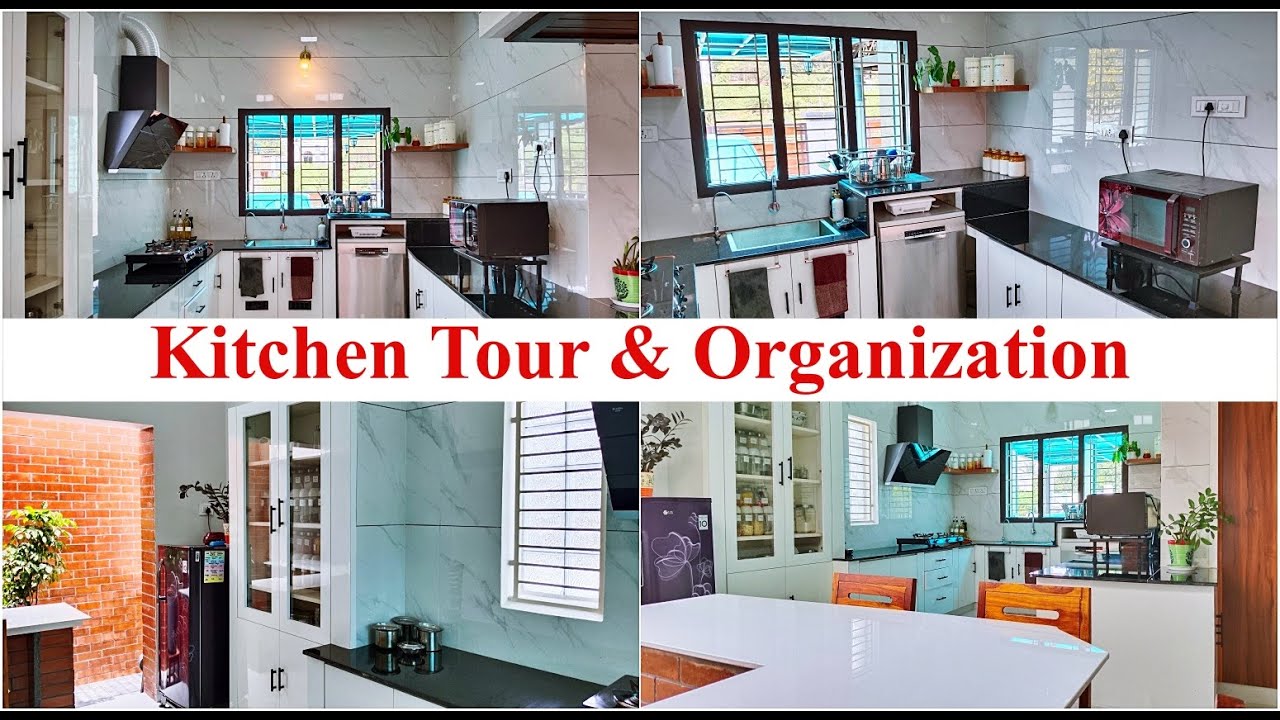 Kitchen Tour & Kitchen Organization | Minimalist Kitchen Design| Vasanthi Shankar