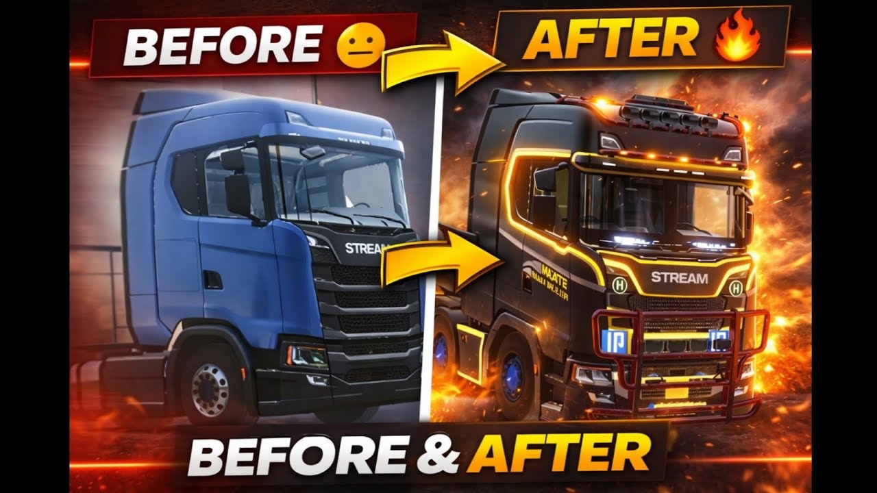 How to Upgrade Your truck in Truckers of Europe 3 