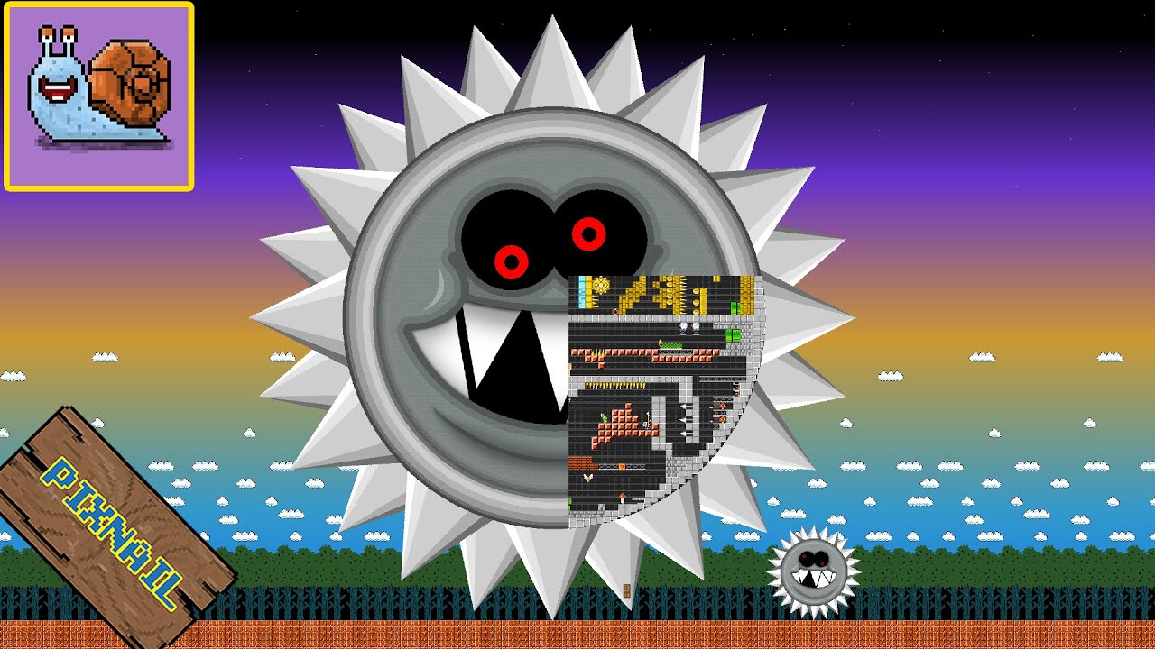 Pixnail: Super Mario vs the Mega Mega Grrol Maze Mayhem