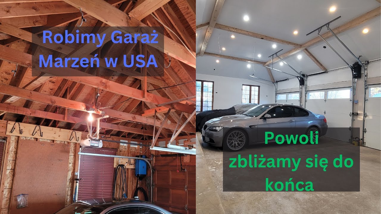 #1 Garaż Marzeń w USA ... ( DREAM GARAGE) pomysły na remont garażu