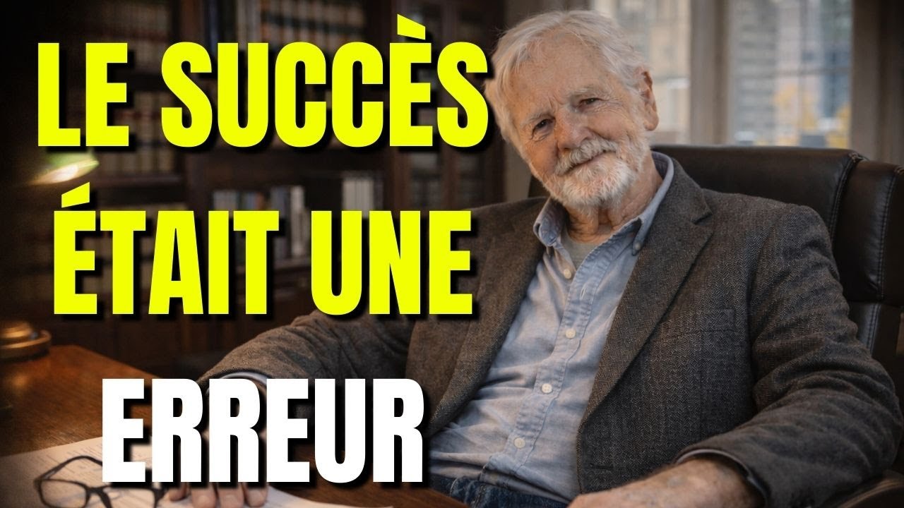 J'ai 87 Ans… Ce Que Je Croyais Sur Le Succès Était Totalement Faux