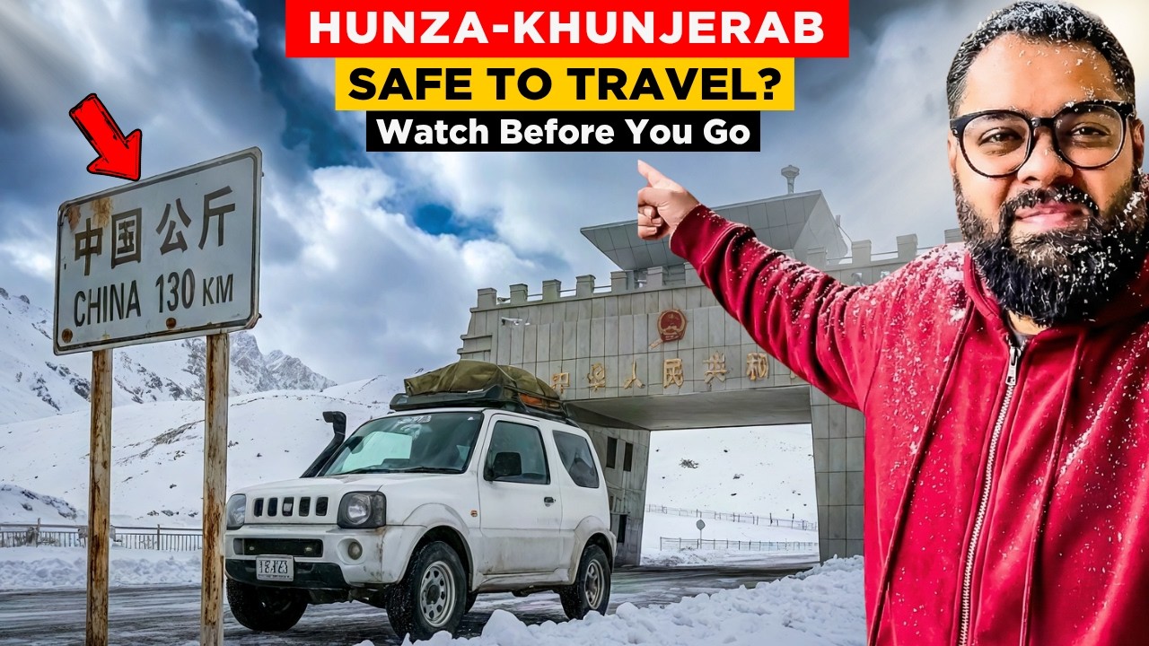 Don't Go Hunza Valley To Khunjerab Pass in Winter Without Watching This Road Condition