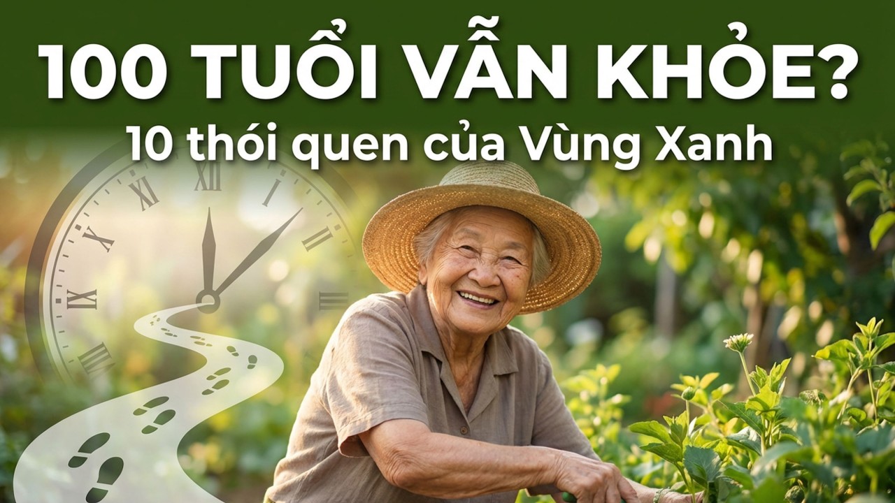 10 Thói Quen Của Người Sống Trên 100 Tuổi – Khoa Học Xác Nhận Ai Cũng Làm Được!