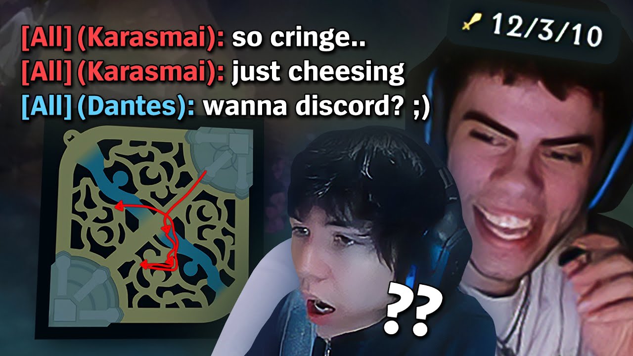 Karasmai LOST HIS MIND after playing against my NEW JUNGLE CLEAR