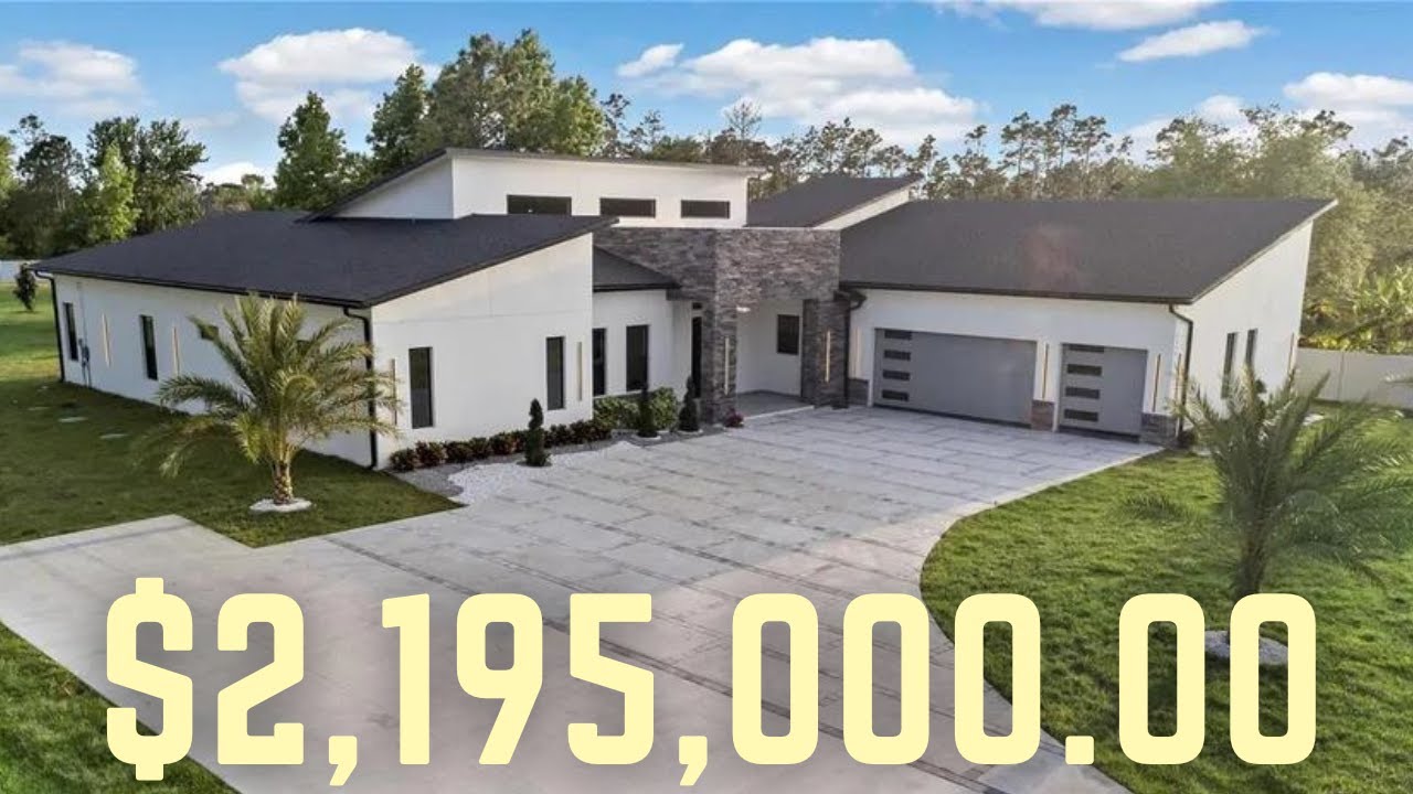 Touring a $2,195,000 Modern Luxury Home in Wedgefield Florida | Luxury Homes