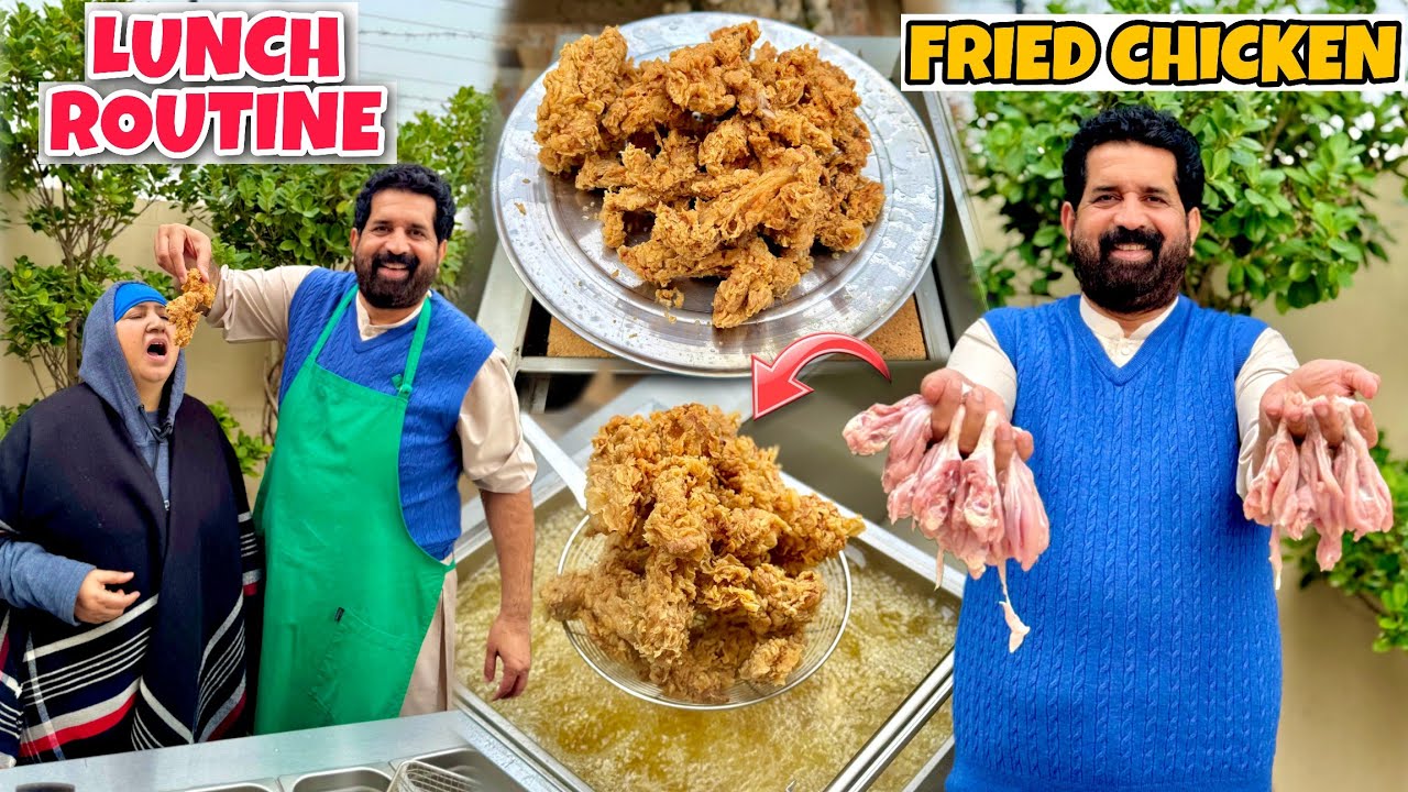 BaBa Food House LUNCH Routine! | SURPRISE CRISPY CHICKEN 😍 | BaBa Food RRC Vlogs