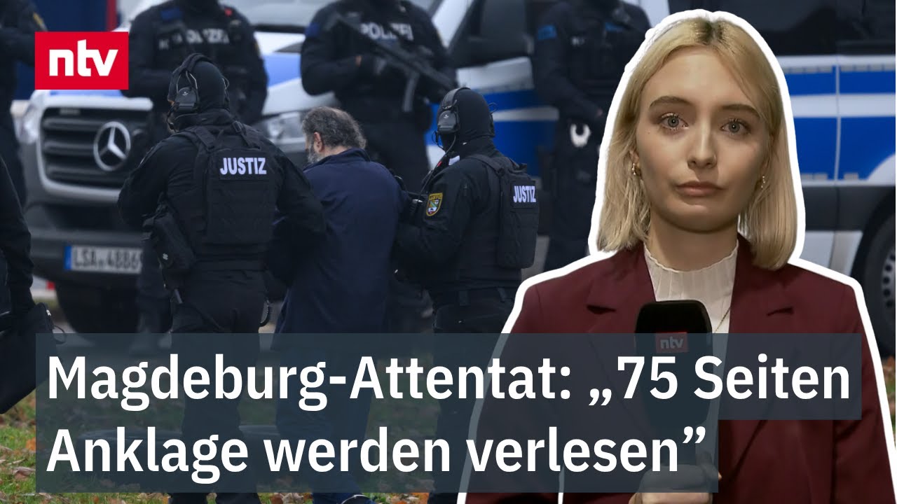 Erster Prozesstag f&uuml;r Taleb A. - Magdeburg-Attentat: &bdquo;75 Seiten Anklage werden verlesen&rdquo;