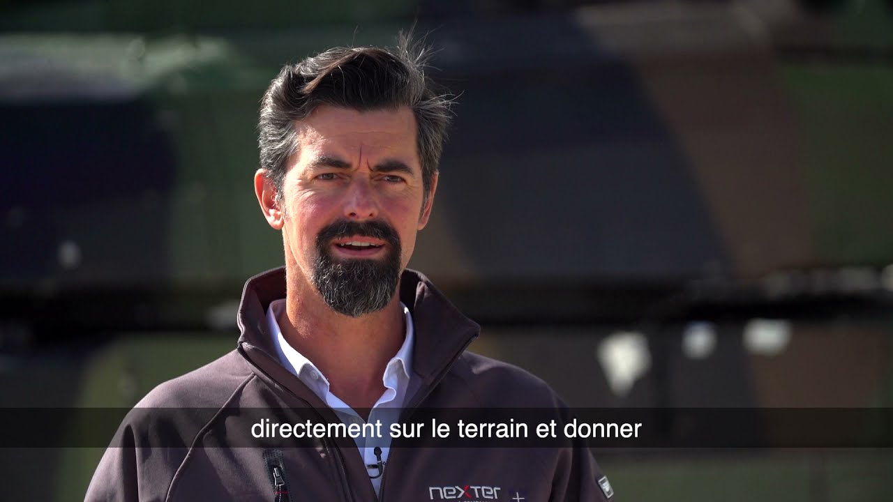 Utilisation du HUMS sur le char LECLERC - Laurent Naturel, expert soutien char LECLERC