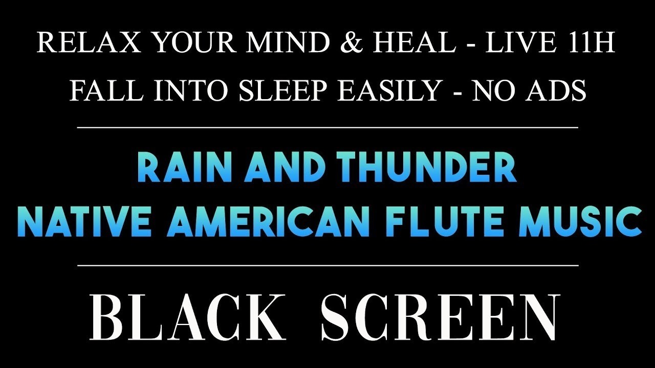 Deep Relax with Native American Flute Music & Peaceful Rain Sounds || Sleep Better & Heal Your Soul