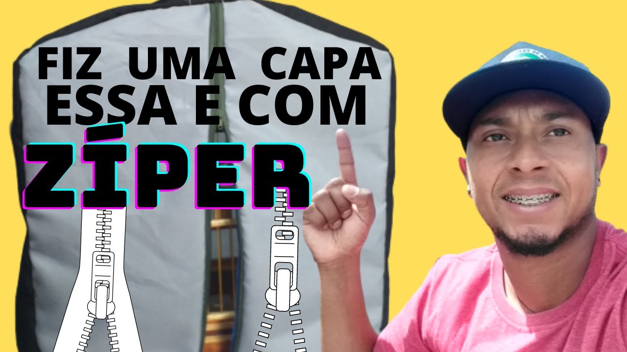 🔥FIZ UMA CAPA PRA MINHA  GAIOLA  COM ZÍPER FAÇA A SUA VOCÊ TAMBÉM...