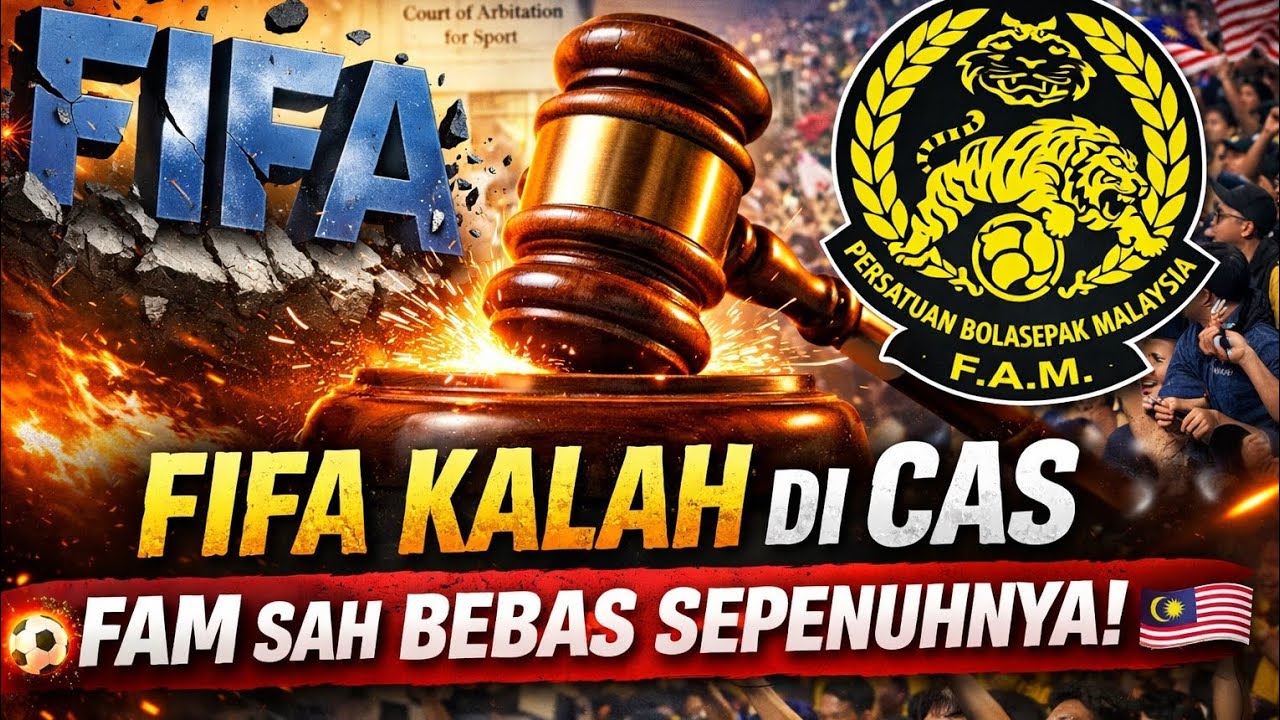 “DUNIA BOLA BERGEGAR! FIFA Kalah di CAS — FAM Sah Bebas Sepenuhnya!” ⚽🔥🇲🇾