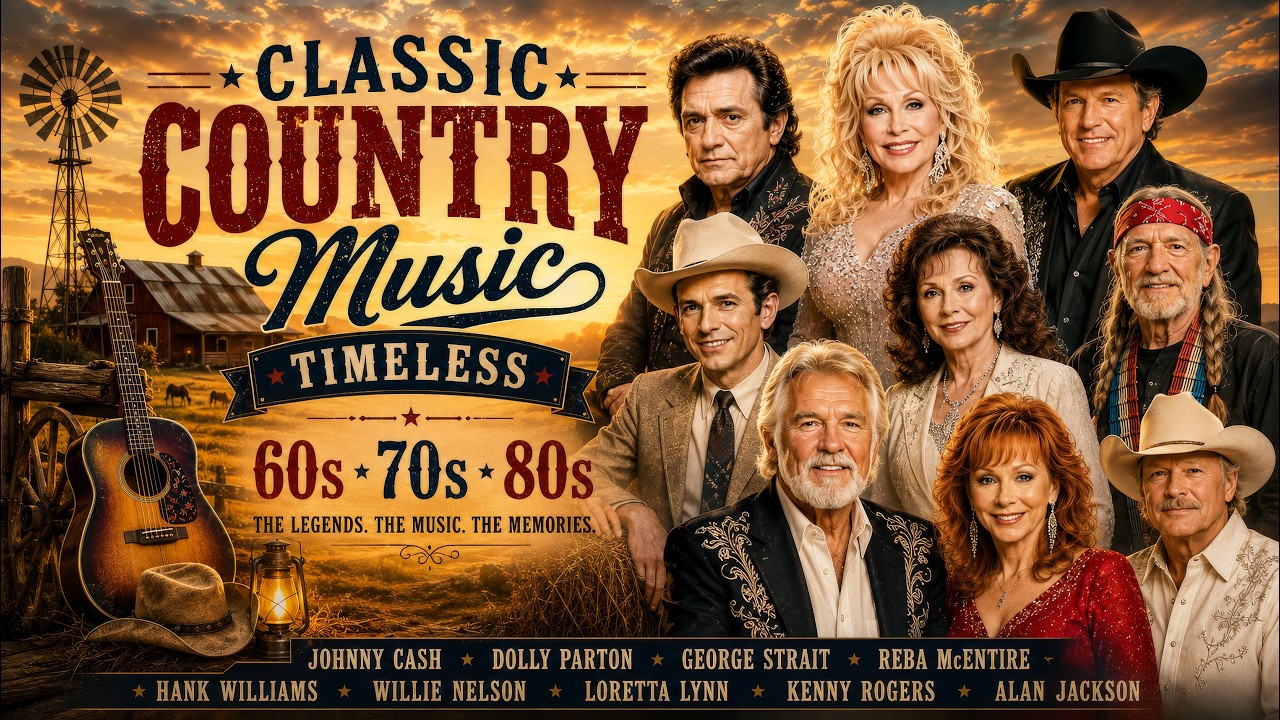 Golden Memories & Country Roads | The Best Country Classics of the 70s & 80s | Country Hits 2026