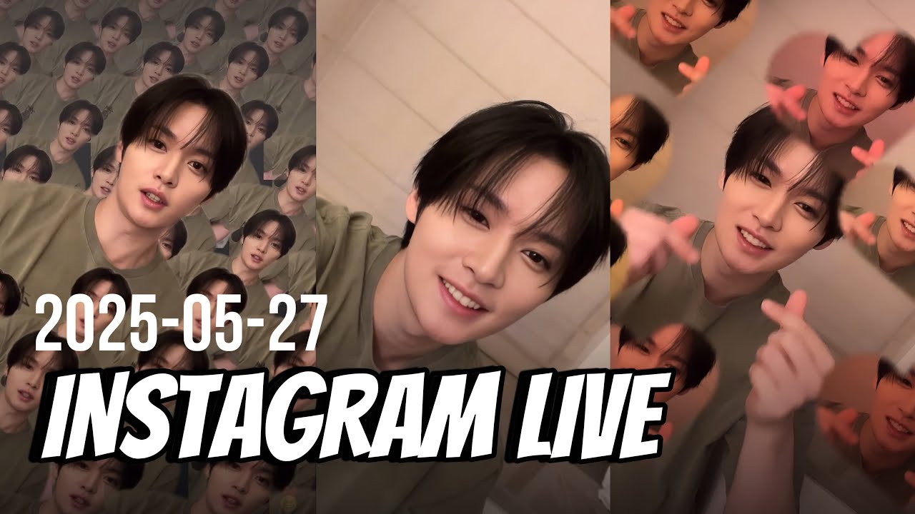 Lee Know (Stray Kids) Instagram Live. 2025-05-27