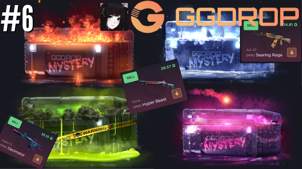MYSTERY BOX FTW!!! [SHIZUSKINS] | GGDROP Variety Box Openings #6 – We DID IT!