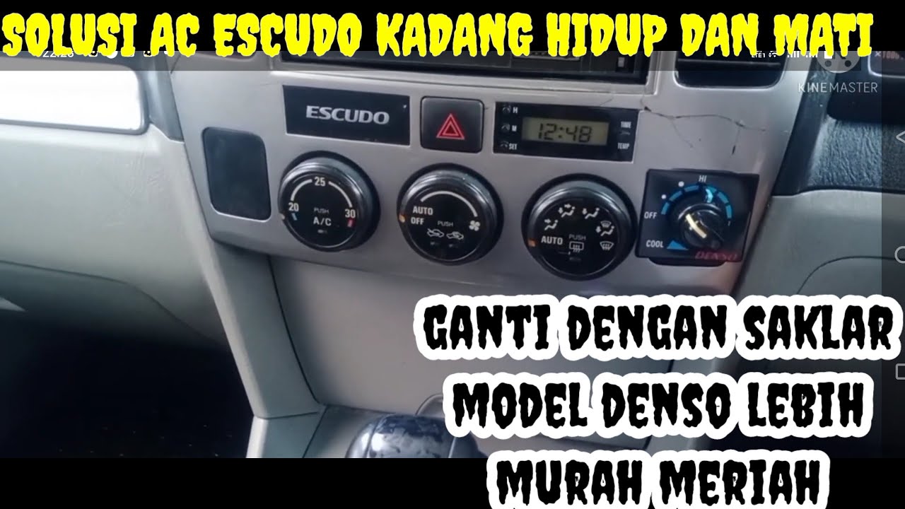 AC ESCUDO MATI TOTAL KADANG HIDUP DAN MATI CLIMATENYA RUSAK INI SOLUSI NYA