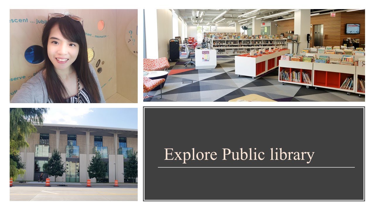 Explore Tulsa Public Library 逛逛图书馆，心平浪静的一天