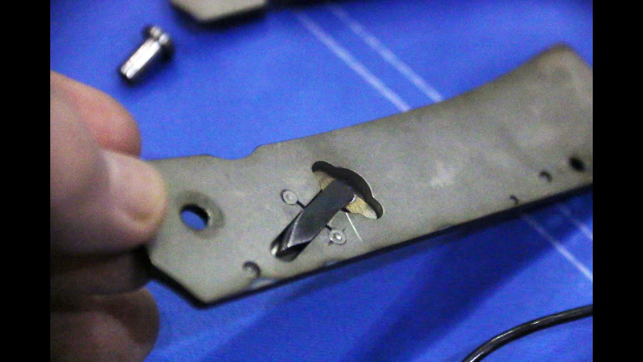 Dual Action Switch Blade. A conversion in cooperation of James Buckley and Kyle Vallotton